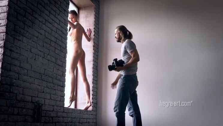 Small Tits Eva Beautiful Gym Contortionist Sex