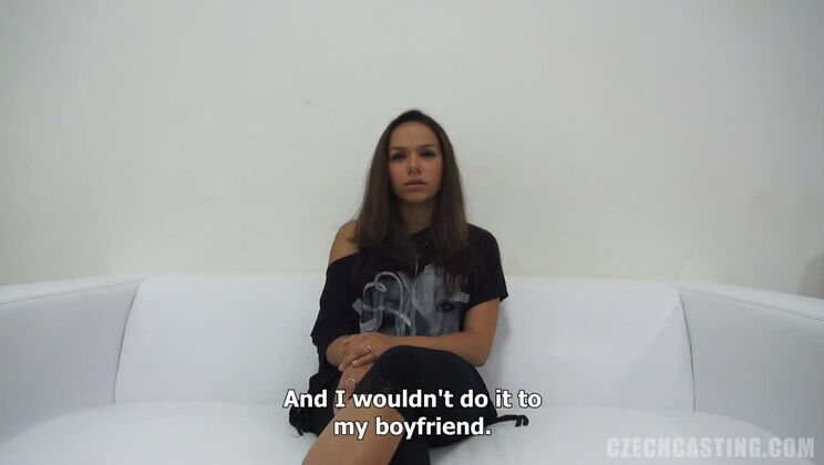 [CzechCasting] - European Brunette Aneta Wild Ride - Belle