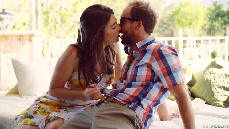 [TeenFidelity] - Brunette Freckled Jorden Kennedy Takes Big Cock Outside - Ryan Madison - Jorden Kennedy