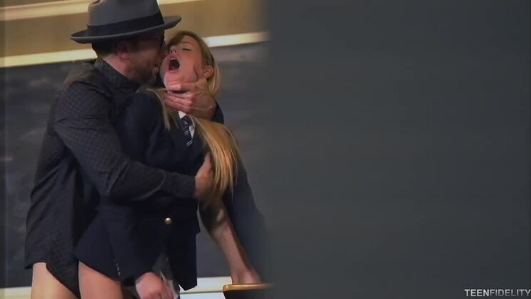 [TeenFidelity] - Teen Schoolgirl Scarlett Sage Fucked Deep - Scarlett Sage - Ryan Madison