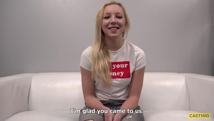 Small Tits Czech Blonde Teen