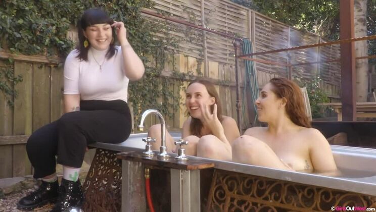 [GirlsOutWest] - Wild Double Penetration & Anal with Nova & Olive G