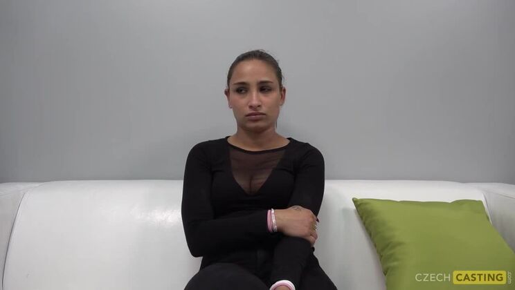 Casting Session with Comely Czech Brunette Anna