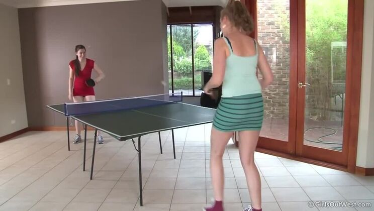 The Ping Pong Match: Taliah and Nichole