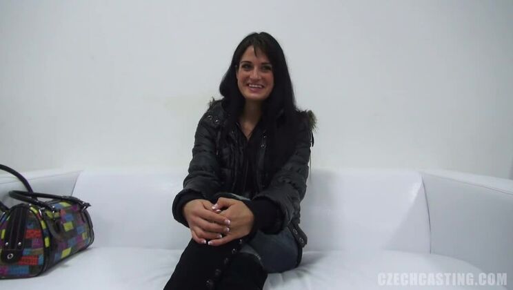 [CzechCasting] - Brunette Zaneta Amateur Czech Solo Casting - Zaneta
