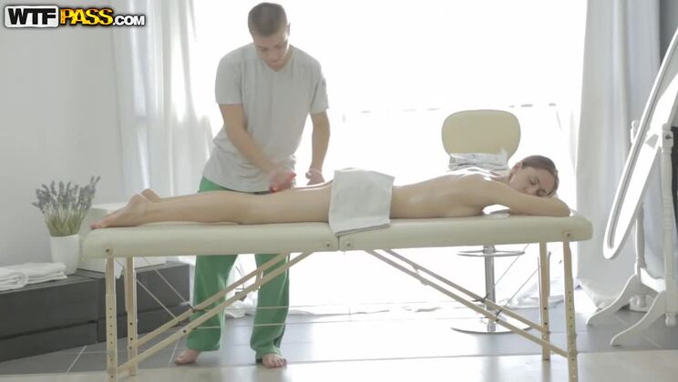 [HDMassagePorn] - Dirty Talk and Anal Action: Nikolas, Aruna Aghora, and a Brunette