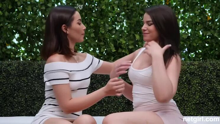 Aria and Gemma's Small Boob, Big Butt Scene