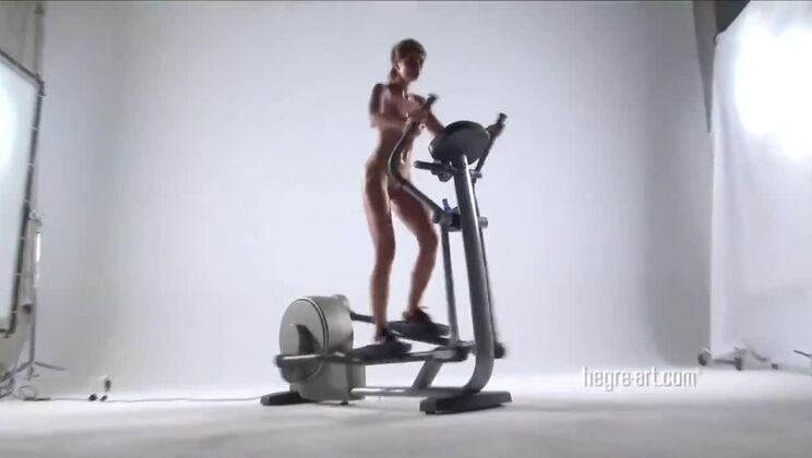 Sexy Outdoor Workout with Angie