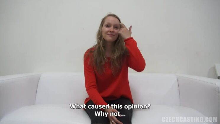 Hot Czech Barbora Blonde Action