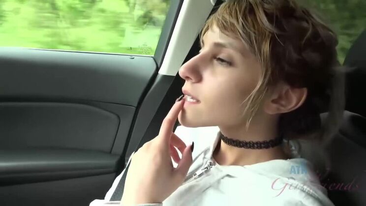 [ATKGirlfriends] - Amateur Outdoor Fun with Hime Marie's Pussy - Hime Marie