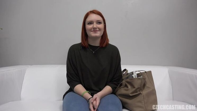 Czech Casting Redhead with Big Ass