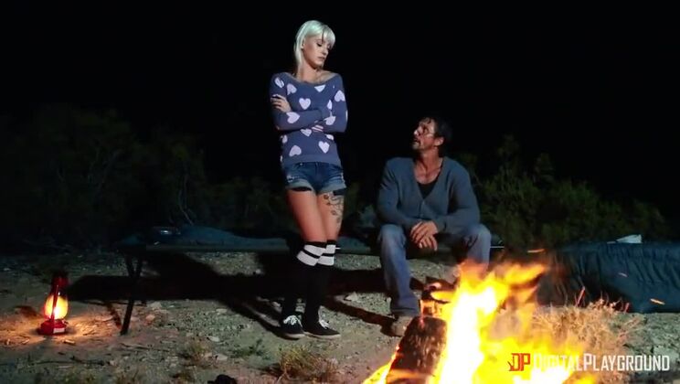 Outdoor Fuck with Tattooed Blonde Kleio