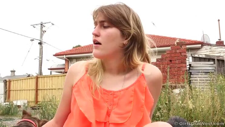 [GirlsOutWest] - Ren Talks Sex Outdoor - Ren