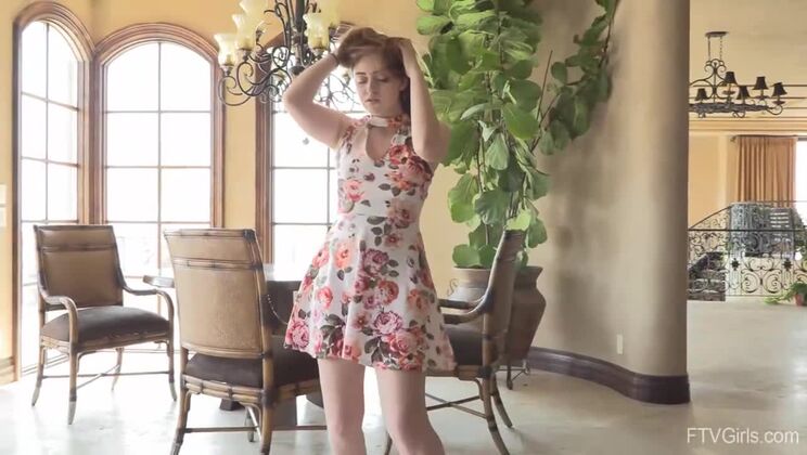 Sutton’s Solo Toy Play - Upskirt Peek