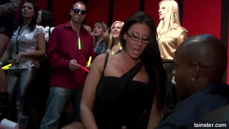 [Tainster] - Hot Blonde & Brunette MILFs Fuck Big Cock at Disco Party - Group Sex - Emma Butt - Isabella Chrystin - Lussy - Cindy Hope - Angelica Kitten - Nessa Devil - Leony aprill - Simon - Dorina Gold - Vivien1 - Sandra De Marco - Engel White - Carmen1 - Koleta - Samantha Rox