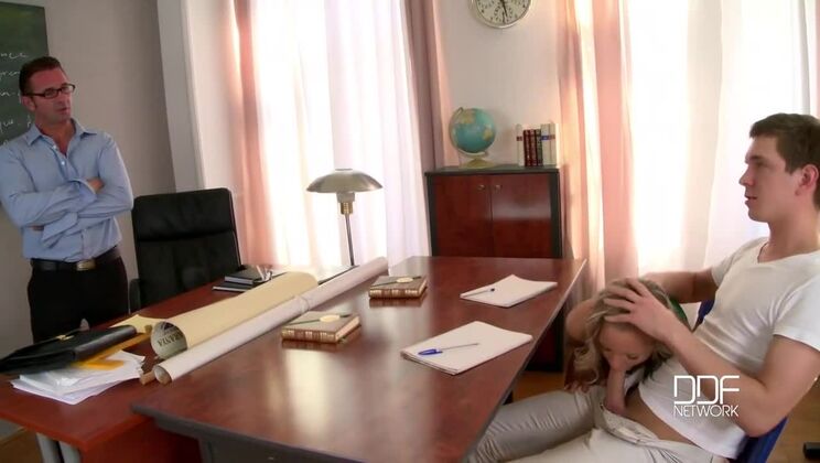 [OnlyBlowjob] - Deepthroat Vanda Lust Takes College by Storm - Vanda Lust