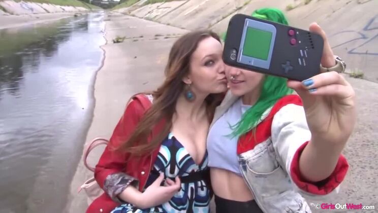 [GirlsOutWest] - Emerald Eyes - Anne Melb's Big Tits Adventure - Anne Melb