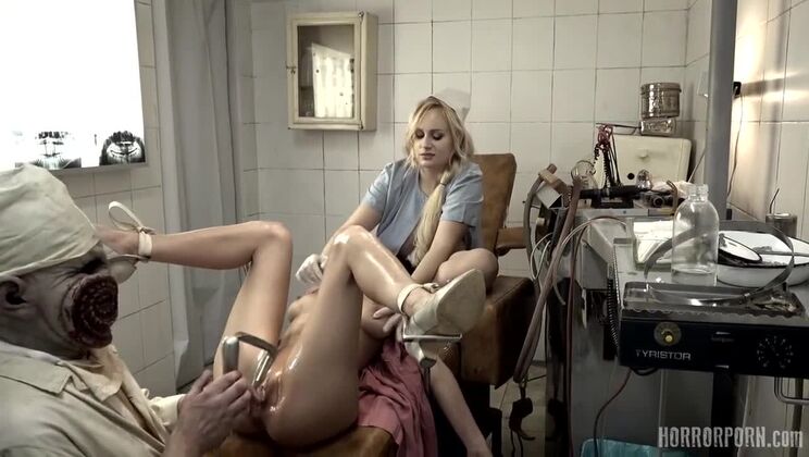 [HorrorPorn] - Dentist's Chair Turns into Sex Chair - Luna Star - Scott Nails - Jasmine Sherni