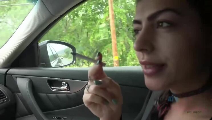 [ATKGirlfriends] - Small Tits Brunette Audrey Charlize Facial Cum - Audrey Charlize