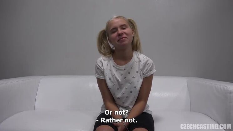 Blonde Kristyna Casting, Czech Republic