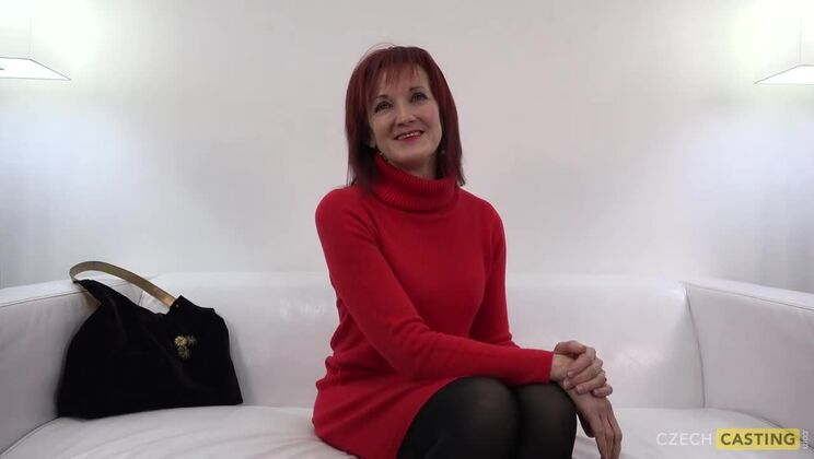 Czech Irena Mature Casting