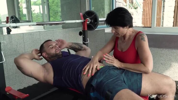 [KarupsOlderWomen] - Young Cock For Granny - Petra T's Tattooed Desire - Petra T