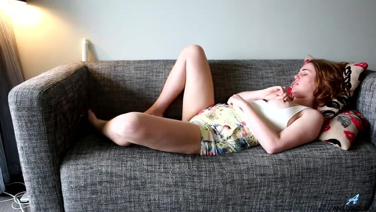 Redhead with Big Tits: Molly Broad