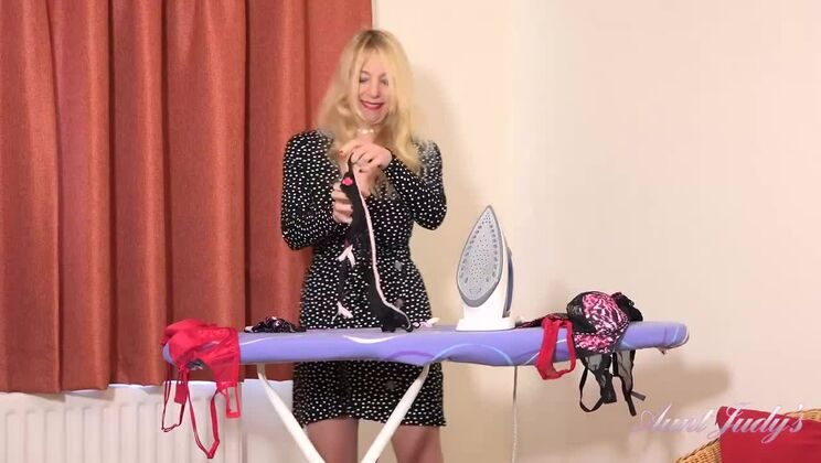 Lucinda's Memories Lead to Lingerie Masturbation