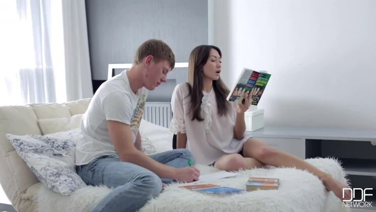 [EuroTeenErotica] - Teen Ada's European Pussy Licking - Milane Blanc