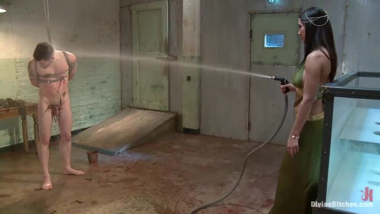 Wolf Hudson's Slave Training with Isis Love: Aquaphobia Episode 3