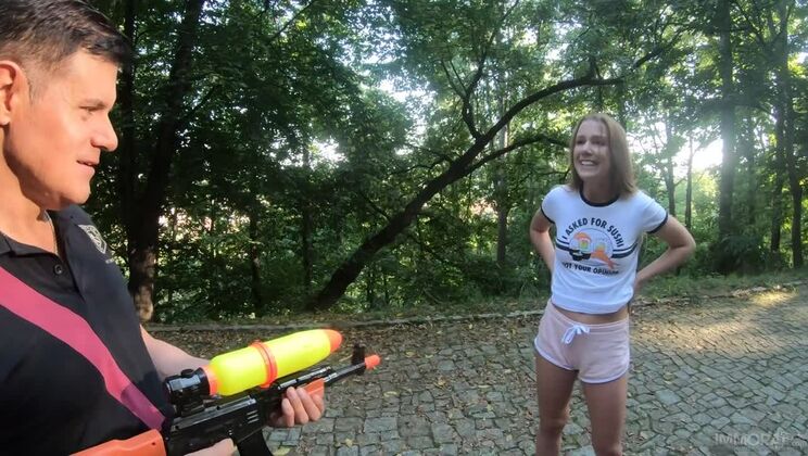 Blonde Alexis' POV Facial Experience with Cum