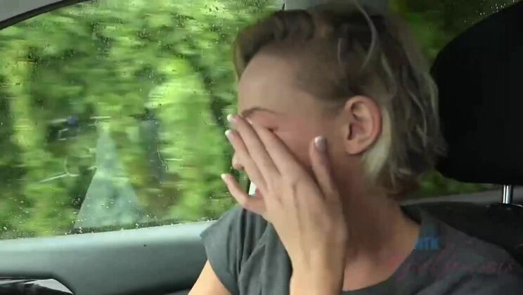 [ATKGirlfriends] - Emma Hix in Amateur Car and Foot Fetish Fun - Emma Hix