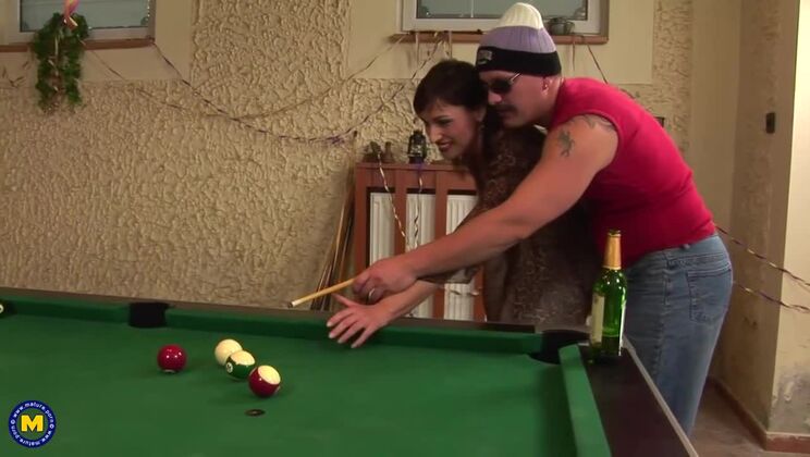 Mature Slut Receives a Creampie from Safina