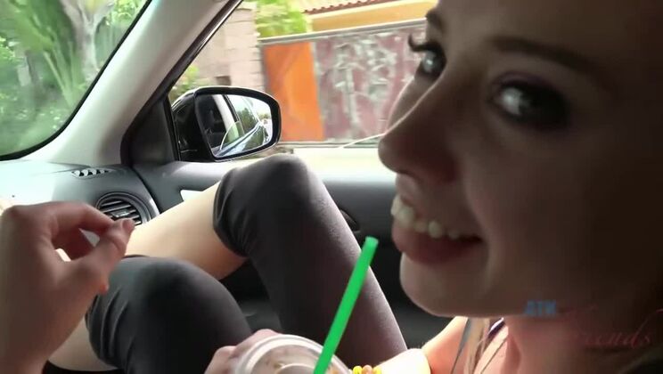 [ATKGirlfriends] - Amateur Sex with Skinny Blonde Haley Reed - Haley Reed