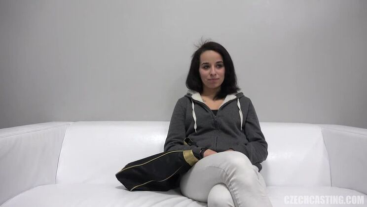 European Brunette Dana Seduces
