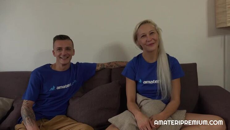 [AmateriPremium] - Tomas And Lenka Cum On Martina - Martina