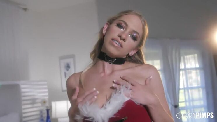 Khloe Kapri - Blonde Holiday Solo
