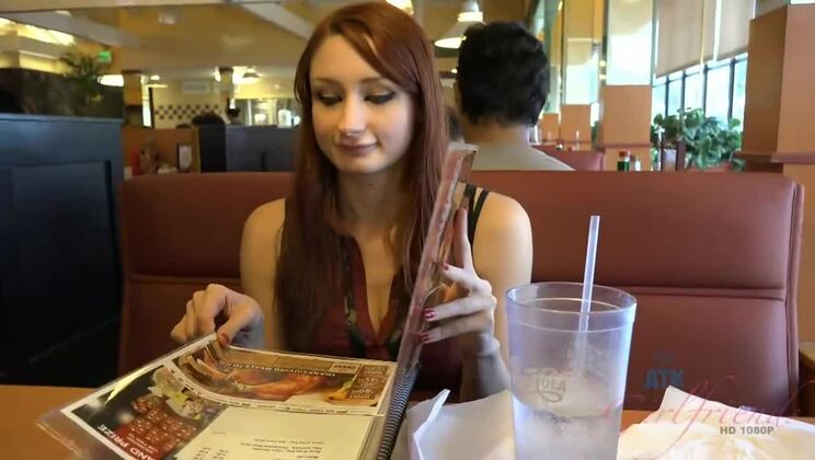 [ATKGirlfriends] - Violet Monroe Smokes While Taking Cum - Violet Monroe