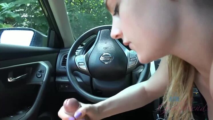 Sydney Cole: Shaved Amateur Sucks Cock in POV