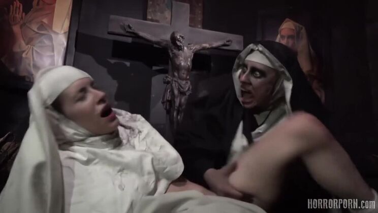[HorrorPorn] - Damned Group Sex - Luna Star - Scott Nails - Jasmine Sherni