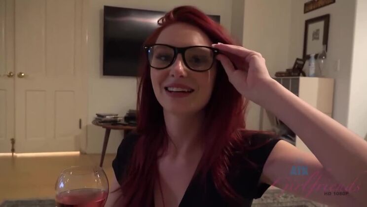 Redhead Lacy Lennon Makes Your Cock Cum in Her Hand