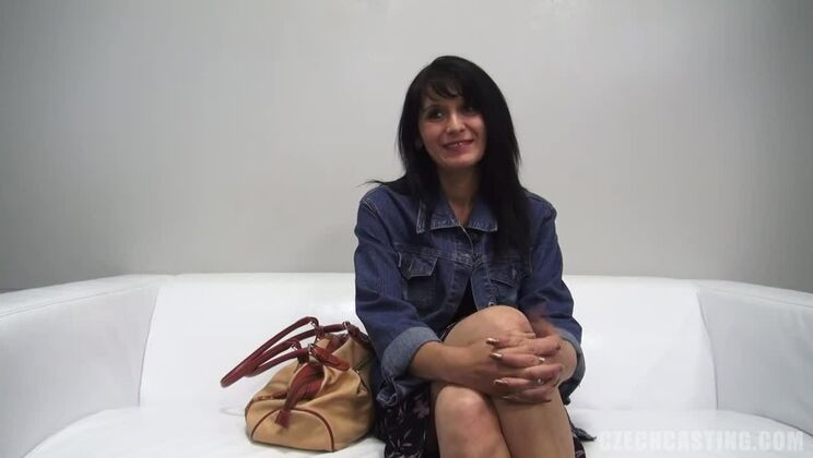 Czech Casting: Brunette Monika