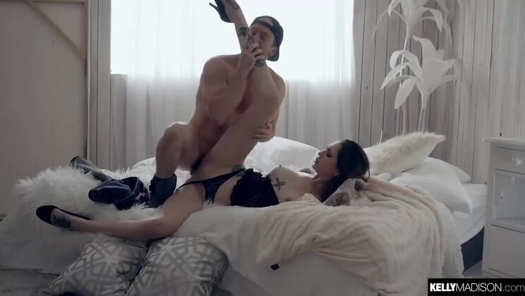 [KellyMadison] - Brunette babe Kelly Madison gets wild with Rocky Emerson - Kelly Madison - Ryan Madison - Rocky Emerson