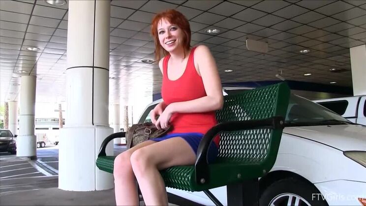 Zoey's Super Hot Outdoor Fun!