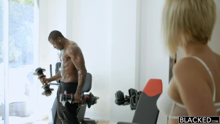 [BLACKED] - Interracial Sex with Cheating Blonde Wife and Black Man