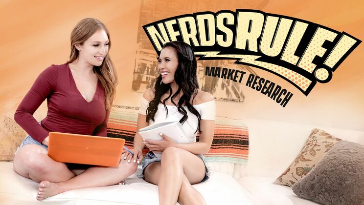 [Girlsway] - Lesbian Nerds: Pussy Licking Fun - Skylar Snow - Jada Kai