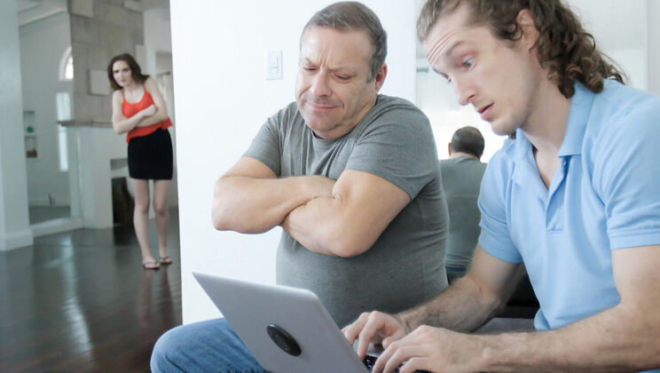 [FamilyStrokes] - Taboo Sex - Stepmom Gets Fucked While Dad's Away