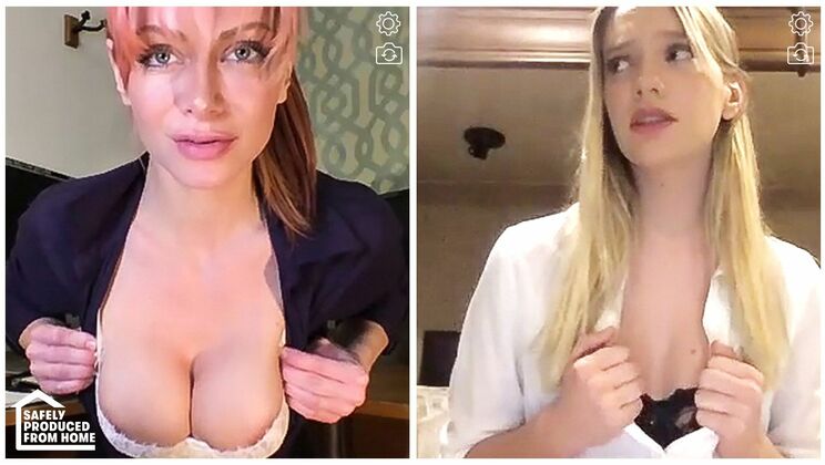 [Girlsway] - Masturbation Madness with Lady Bosses