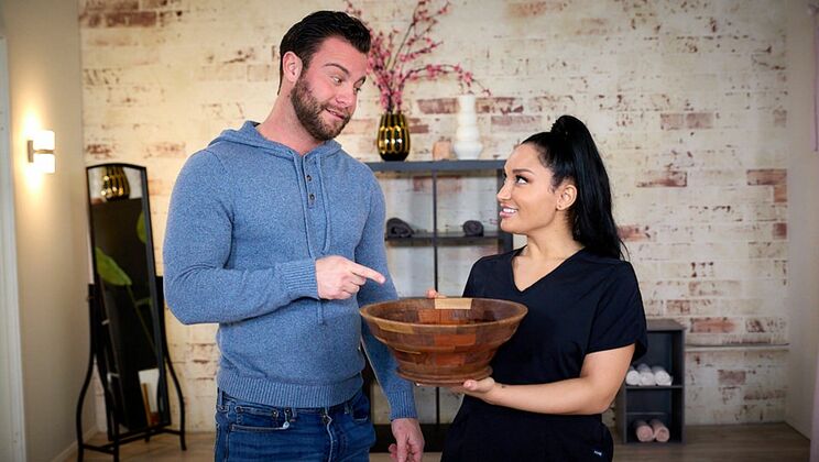 [NuruMassage] - The Big Blowjob Blowout - Seth Gamble - Gabi Paltrova