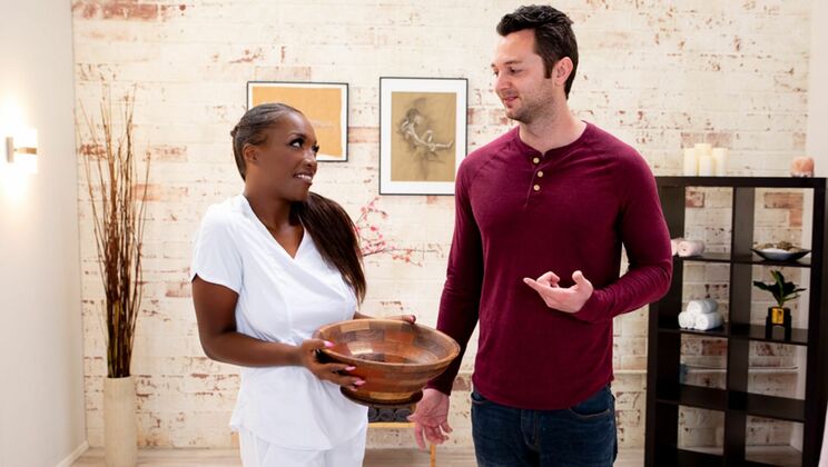 [NuruMassage] - Daya Knight’s Big Tits in Action with Brad Sterling - Daya Knight - Brad Sterling